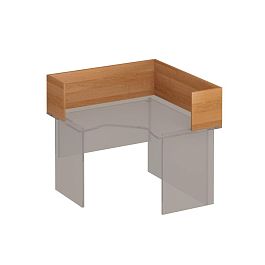 Настольная перегородка-угол Формула ФР 422 ольха европейская - Фото предпросмотра