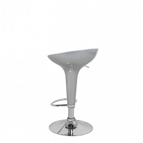 Стул барный "Бомба" QS-D-18 серебро - Вид 5
