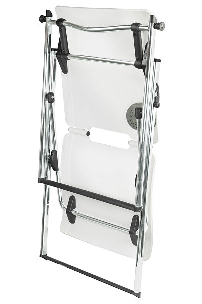 Кресло-трансформер Form RCH 1821 Белый пластик хром - Вид 4