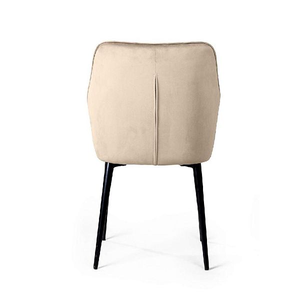 Стул Berg, бархат светло-бежевый 2 - Вид 5