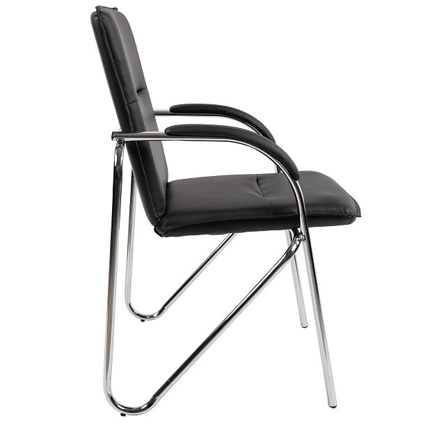 Комплект кресел, 2 шт, CHAIRMAN CH851, экокожа, черный - Вид 2