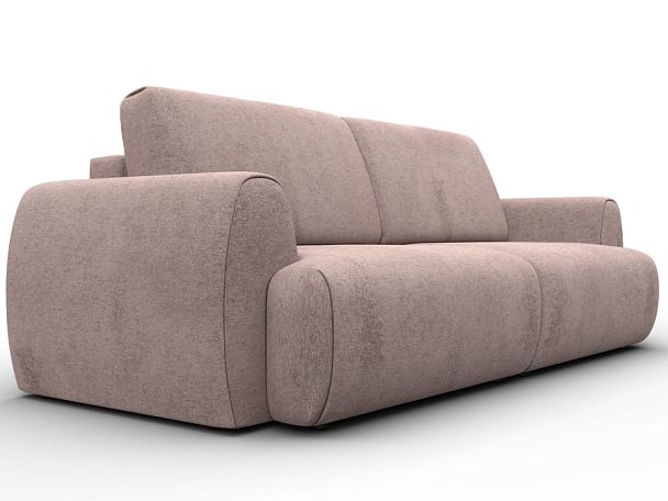 Диван прямой Лига-115 НПБ Велюр бежевый - Вид 3