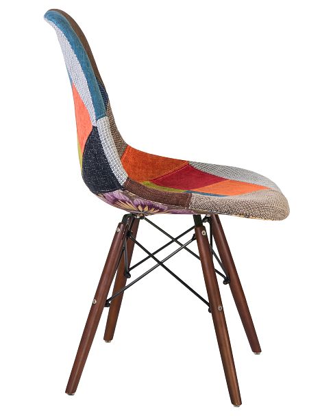 Стул обеденный LMZL-PP623 (ножки тёмный бук, цвет сиденья мозаика) - Вид 3