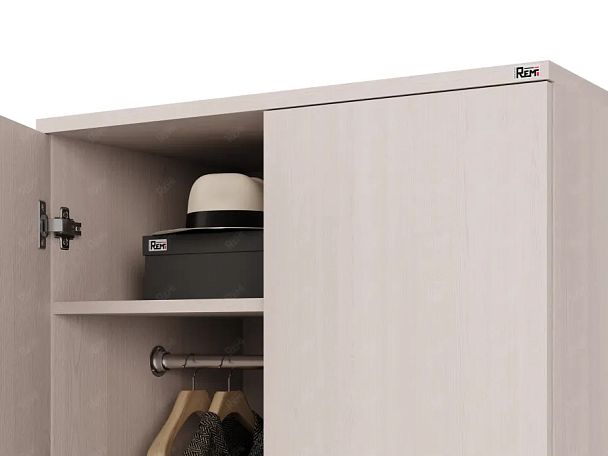 ЛАЙТ / LIGHT RLG044-70x55 Гардероб 70x55x183 Дуб Молочный - Вид 8