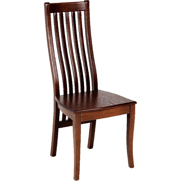 Комплект деревянных стульев с жестким сиденьем Альбен Античный орех, 4 шт. - Вид 3