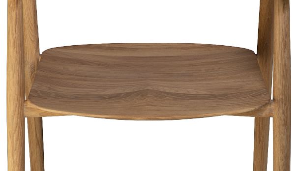 Кресло деревянное из массива дуба Сэн Дуб натуральный - Вид 11