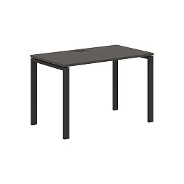 Стол прямой EUST 1167 Мокко/Черный 1160х670х750 EDIS - Фото предпросмотра