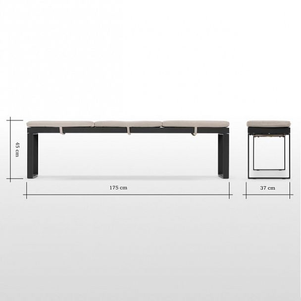 Скамья Catania - Вид 5