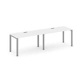 Стайл Проджект Рабочая станция 1 сторон. SN-6P.ORS-011 Белый/Металл Серый 1960*700*750 - Фото предпросмотра