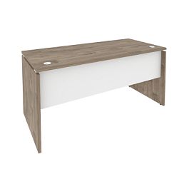 Onix Стол письменный O.SP-4.7 Тиквуд темный/Белый бриллиант 1580*720*750 - Фото предпросмотра