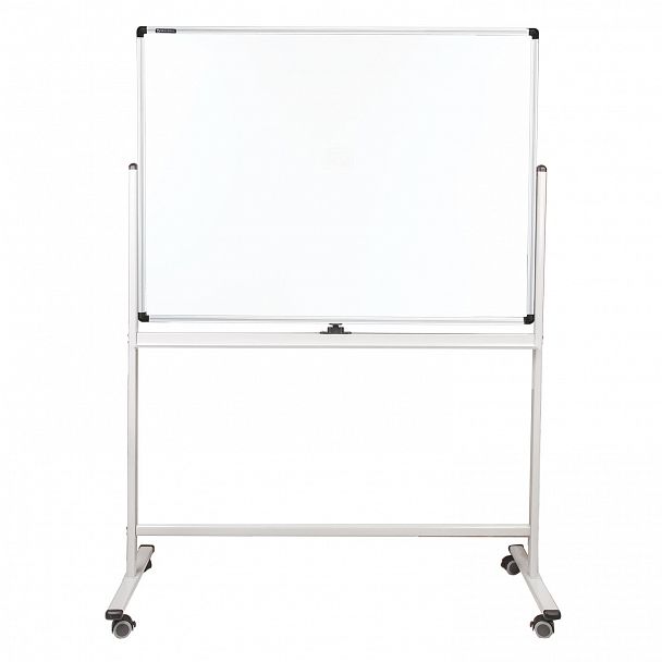 Доска магнитно-маркерная НА СТЕНДЕ 90х120 см, 2-сторонняя, ГАРАНТИЯ 10 ЛЕТ, BRAUBERG Premium, 236851 - Вид 2