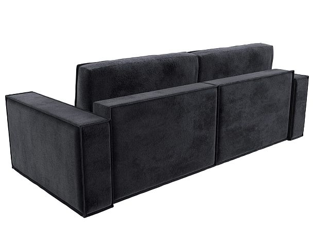 Диван прямой Куба Велюр серый - Вид 6
