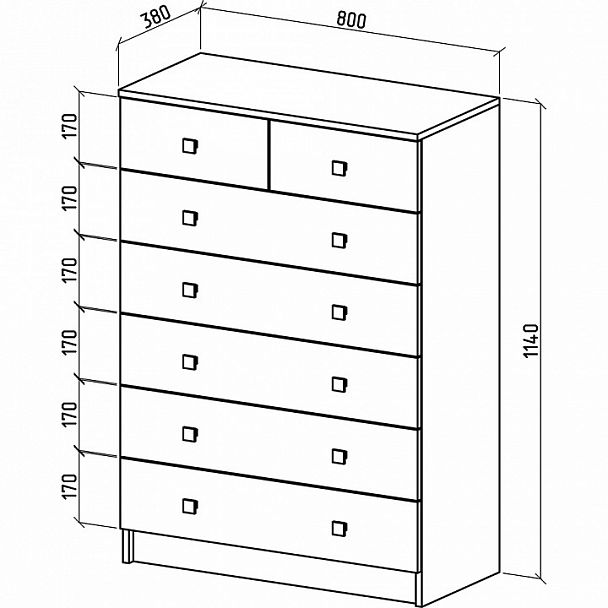 Комод Бостон-12 - Вид 2