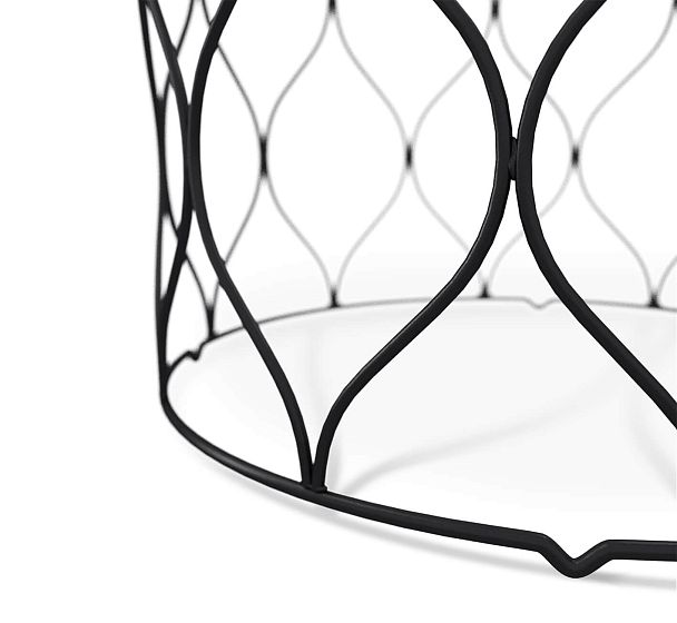 Столик журнальный Sheffilton SHT-TU49/TT32 60 СТЕКЛО/МДФ черный муар/королевский синий - Вид 10