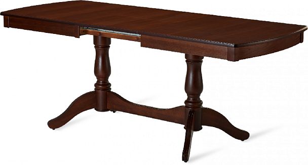 Стол деревянный раздвижной Брэйт 150(200)х80х76 Античный орех - Вид 5