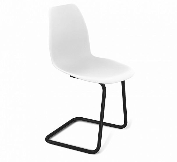 Стул Sheffilton SHT-ST29/S45-1 белый/черный муар - Вид 1