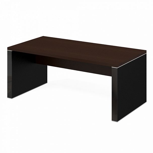 Стол руководителя "Столы руководителя" ПК-ПРЛ-СТ180Х90-В1-981 темный орех - Вид 1