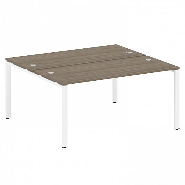 Рабочая станция "Metal System" БП.РАС-СП-2.4 вяз/белый - Вид 1