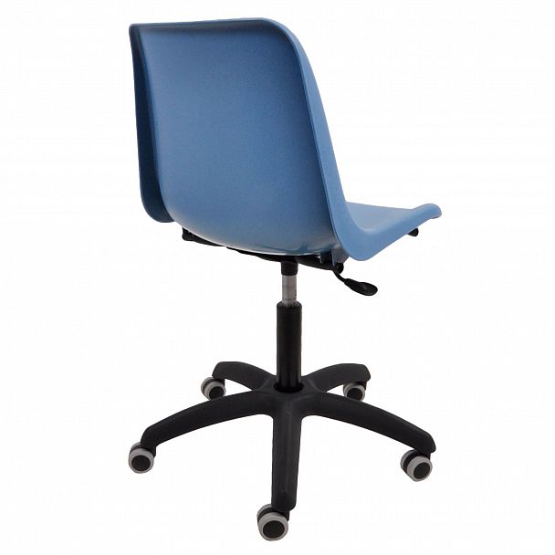 Кресло "Vicenza SW на черной крестовине Somalia" светло-синий - Вид 2