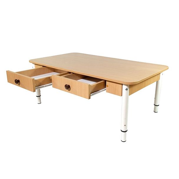 Стол регулируемый "Дошколенок" с ящиками ЛДСП цветн. гр. 00-1 - Вид 4