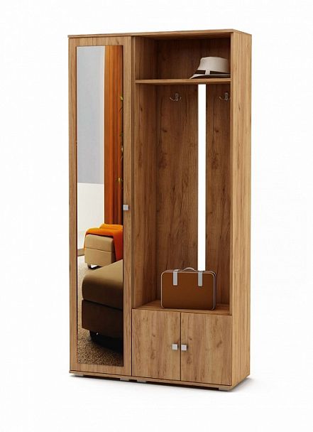 Стенка для прихожей Тунис-1 - Вид 1