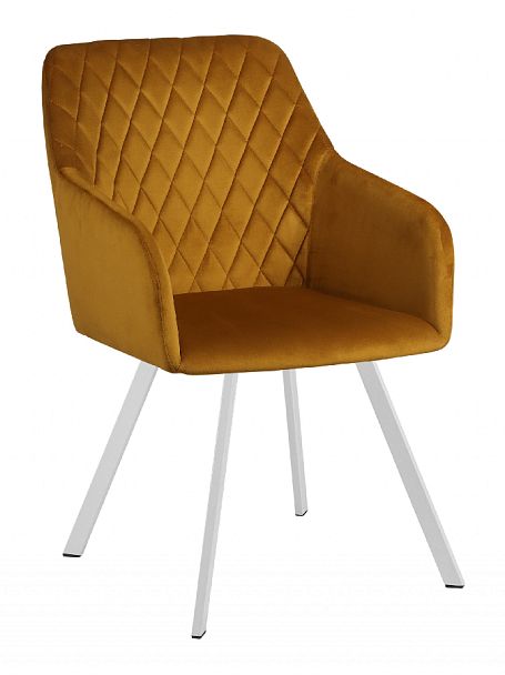 Комплект кресел поворотных Барли, Confetti chai tea/белый, 3 шт. - Вид 4