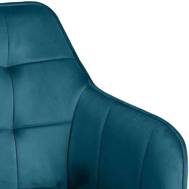 Комплект полубарных поворотных кресел Мони К, Confetti izumrud/белый, 4 шт. - Вид 9