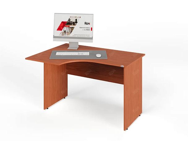 UNITY PС3-12 L ОРЕХ ИТАЛЬЯНСКИЙ Офисный стол угловой Левый 1200х900х750 - Вид 3