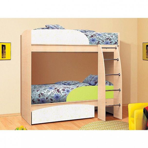 Кровать "Омега 4" МДФ - Вид 3