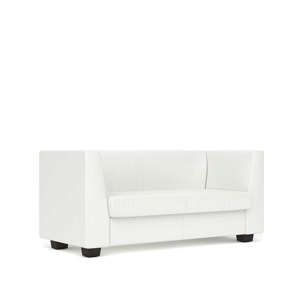 Диван 2-местный Миларго экокожа белая CN2 - Вид 1