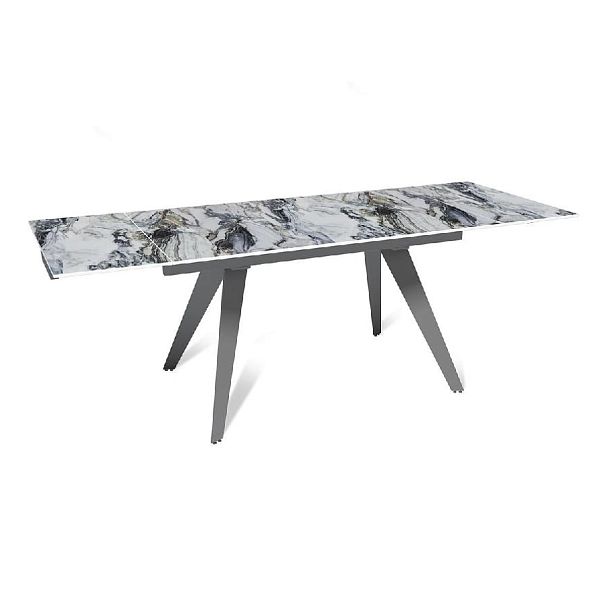 Стол раскладной Rhein (140+40+40), керамика глянцевая Cold Jade - Вид 5