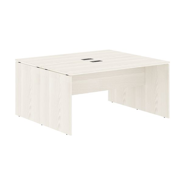 Стол двойной ED2ST 1567 Ясень Траун/Мокко 1560х1346х750 EDIS - Вид 1