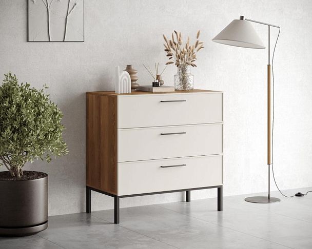 Комод с тремя ящиками Nicole NLN12 - Вид 3