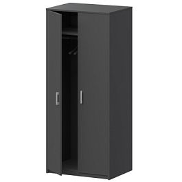 Шкаф для одежды А-307 Антрацит 770x580x2000 Арго - Фото предпросмотра
