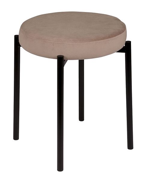 Табурет Кен, Confetti latte/черный - Вид 1