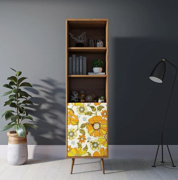 Стеллаж с ящиками Berber принт 47 арт BB45/Print_47 - Вид 5