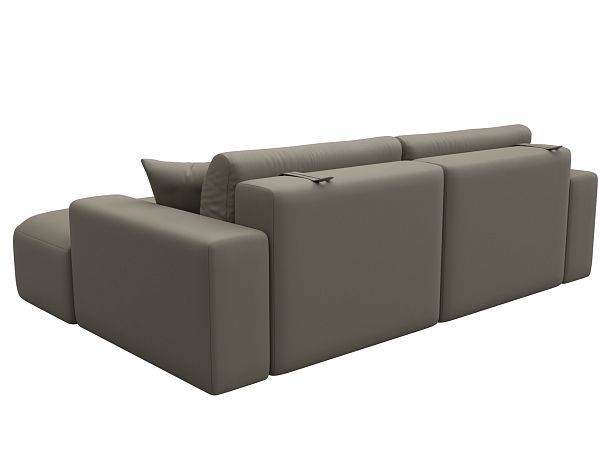 Диван угловой Лига-036 НПБ Классик правый угол Экокожа бежевый - Вид 6