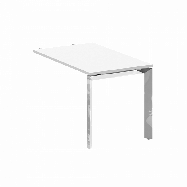 Брифинг-приставка на П-образном м/к "ONIX DIRECT LUX" M-O.MP-BR-13 белый/антрацит - Вид 1