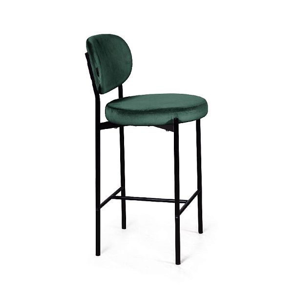 Стул полубарный Mason, бархат зеленый 19 - Вид 8