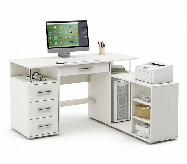 Стол письменный Амбер-12Я - Вид 1