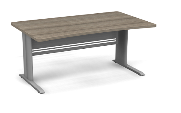 Стол на металлокаркасе 1600 Берлин Дрифтвуд/Серый СПМ 160.85 - Вид 1