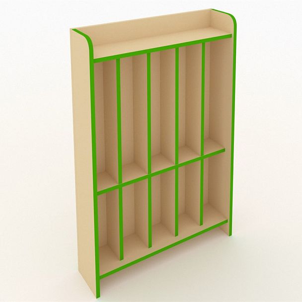 Вешалка напольная для полотенец зеленый - Вид 1