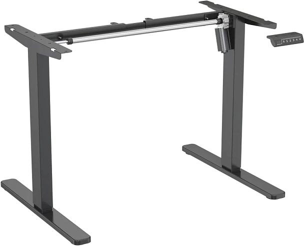 Подстолье Cactus CS-EDF электропривод каркас черный 140x72x60см (CS-EDF-BK) - Вид 1
