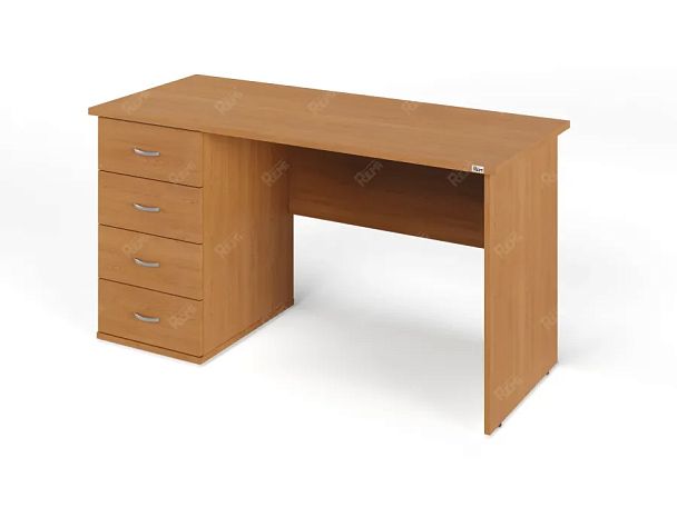 ЛАЙТ / LIGHT RLG007-14x6L Однотумбовый стол 140x60x75 Вишня - Вид 1