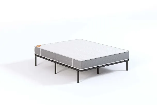 Кровать - подиум металлическая София 1600*2000, цвет черный - Вид 2