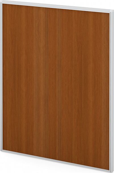 Модуль сплошной "Мобильные офисные перегородки «Логика»" ПК-ЛГ-МДС200х160Д-В1-35 миланский орех светлый - Вид 1