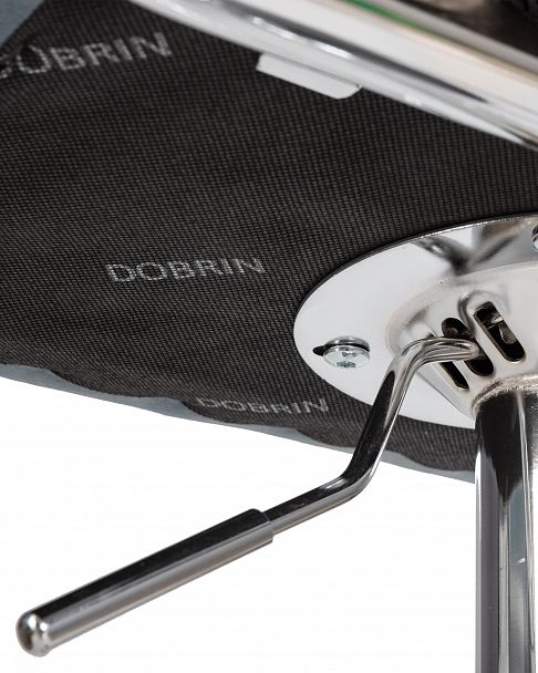 Стул барный DOBRIN KRUGER ARM (пудрово-голубой велюр (MJ9-74)) - Вид 9