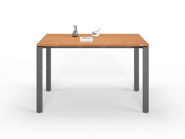 UNITY РМС6-12 ВИШНЯ Стол на металлокаркасе прямой 1200х600х750 - Вид 2
