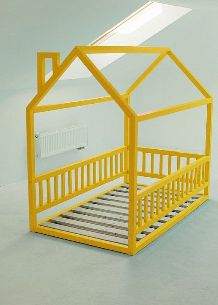 Кровать Дрима МБ, желтый - Вид 4