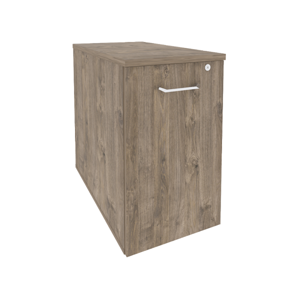 Onix Тумба низкая выдвижная приставная/опорная O.VTPO-1.8 Тиквуд темный 432*800*750 - Вид 1